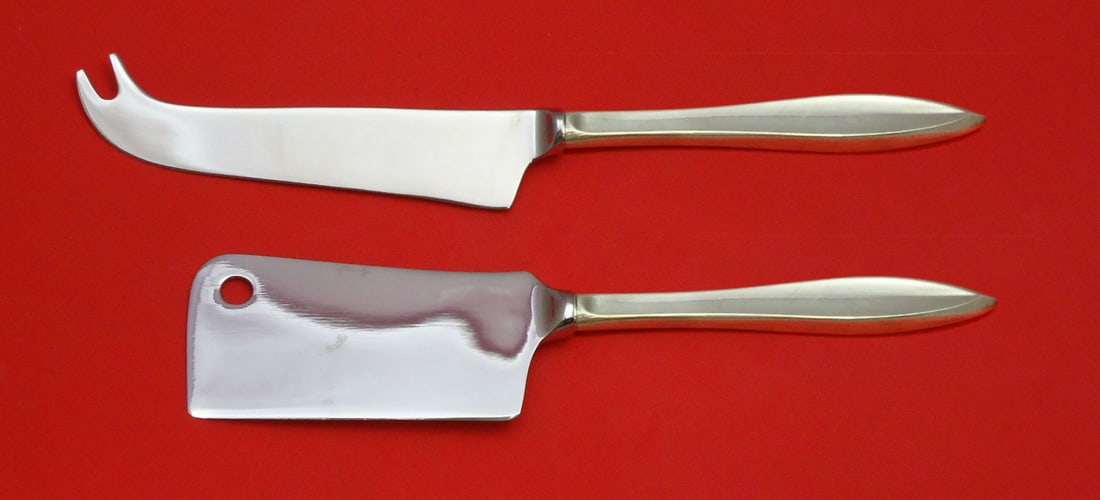 Gorham Esprit Sterling Silver 2-Piece Cheese Server Set Custom Made (1 of 1)