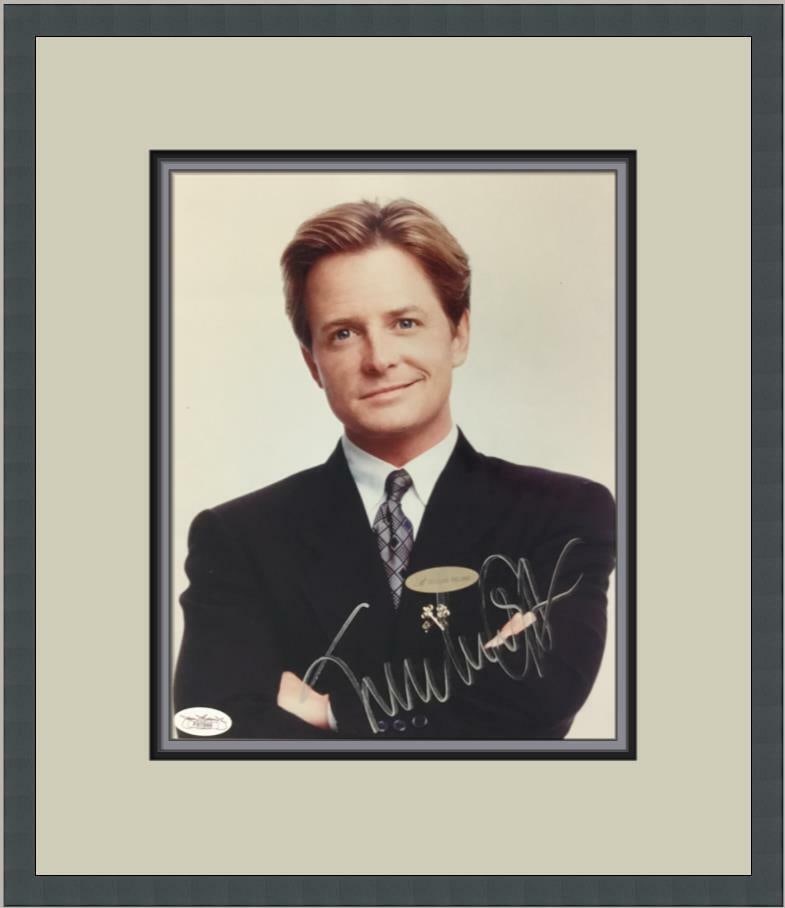 Michael J Fox Signed 8x10 Photo Custom Framed JSA COA For Love or Money (1 of 6)
