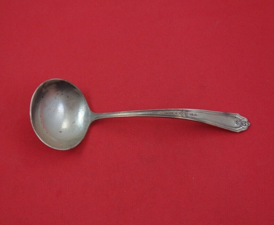 Alvin Gainsborough Sterling Silver Sauce Ladle 5 3/8 Inch Serving (1 of 3)