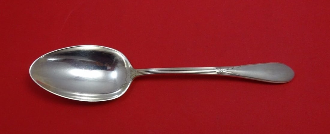 Gorham Rose Marie Sterling Silver Serving Spoon 8.5 inches (1 of 1)