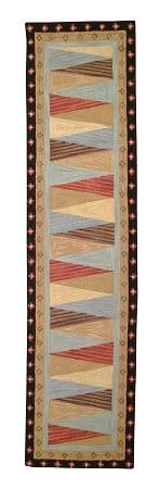 Pinwheel Triangle 4x6 Persian Style Multi-Color Area Rug (1 of 1)