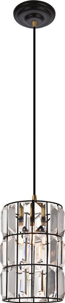 Elegant Lighting Blair Pendant Light with Crystal Accents (1 of 1)