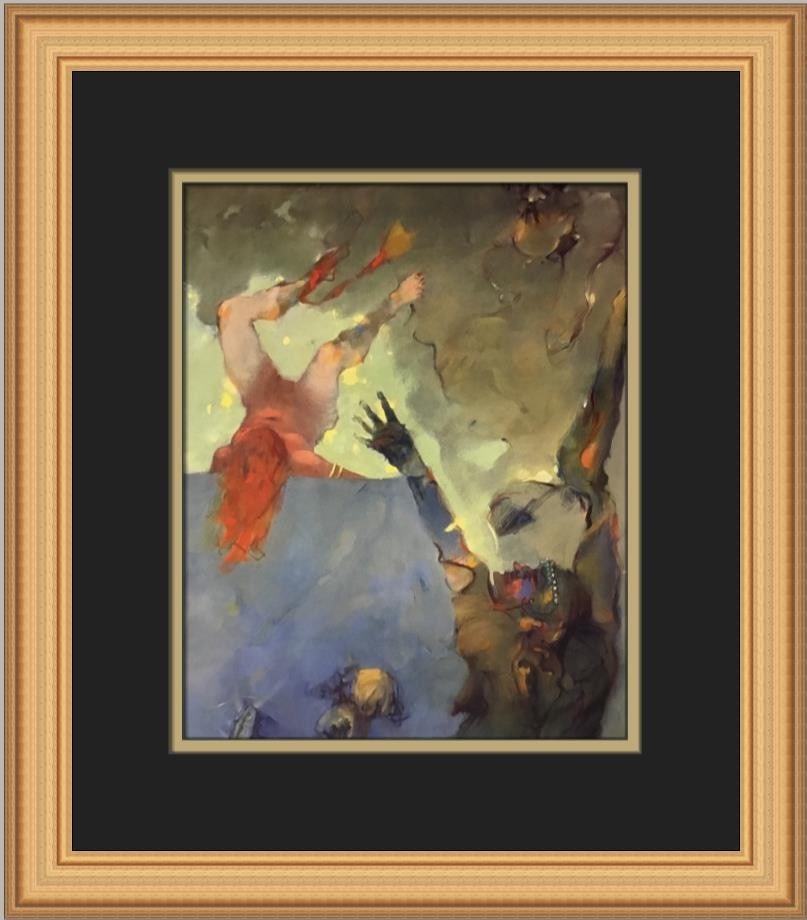 Dorothea Tanning Early Politics Custom Framed Surrealist Print 14 x 16: Dorothea Tanning Early Politics Custom Framed Surrealist Print 14 x 16 This custom framed print titled "Early Politics" by artist Dorothea Tanning showcases the surrealism style, reflecting the artist
