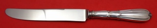 Frank Whiting Troubadour Sterling Silver Knife 8 5/8": Frank Whiting Troubadour Sterling Silver Knife 8 5/8" Discover the elegance of the Troubadour by Frank Whiting knife, crafted from high-quality sterling silver with a stainless steel blade. This regul