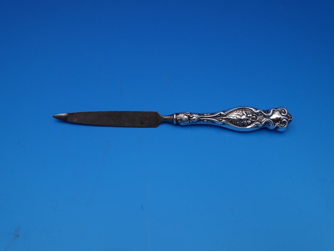 Wallace Irian Vintage Sterling Silver Nail File 6.75" (1 of 6)