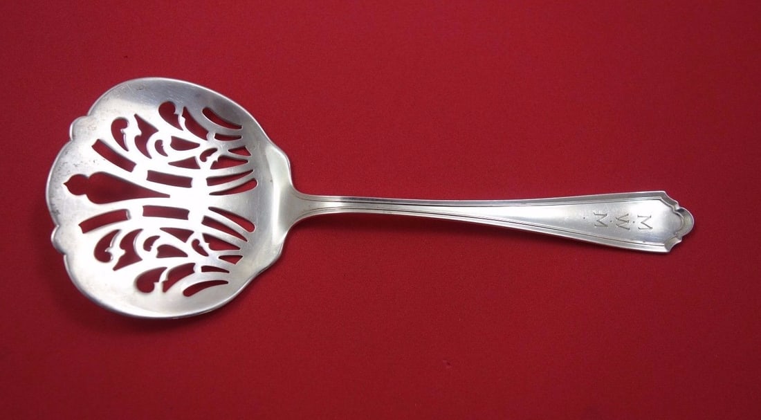 Watson John Alden Sterling Silver Tomato Server Pierced Design 7.5": Watson John Alden Sterling Silver Tomato Server Pierced Design 7.5" Add a touch of elegance to your dining experience with this John Alden by Watson Sterling Silver Tomato Server. Featuring a beautifu