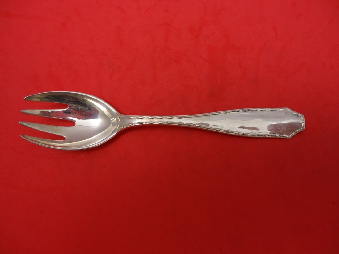 Tiffany & Co Marquise Sterling Silver Ice Cream Fork 5.5" Original: Tiffany & Co Marquise Sterling Silver Ice Cream Fork 5.5" Original Indulge in elegance with this Marquise ice cream fork by Tiffany & Co., crafted from sterling silver. This exquisite piece measures 5