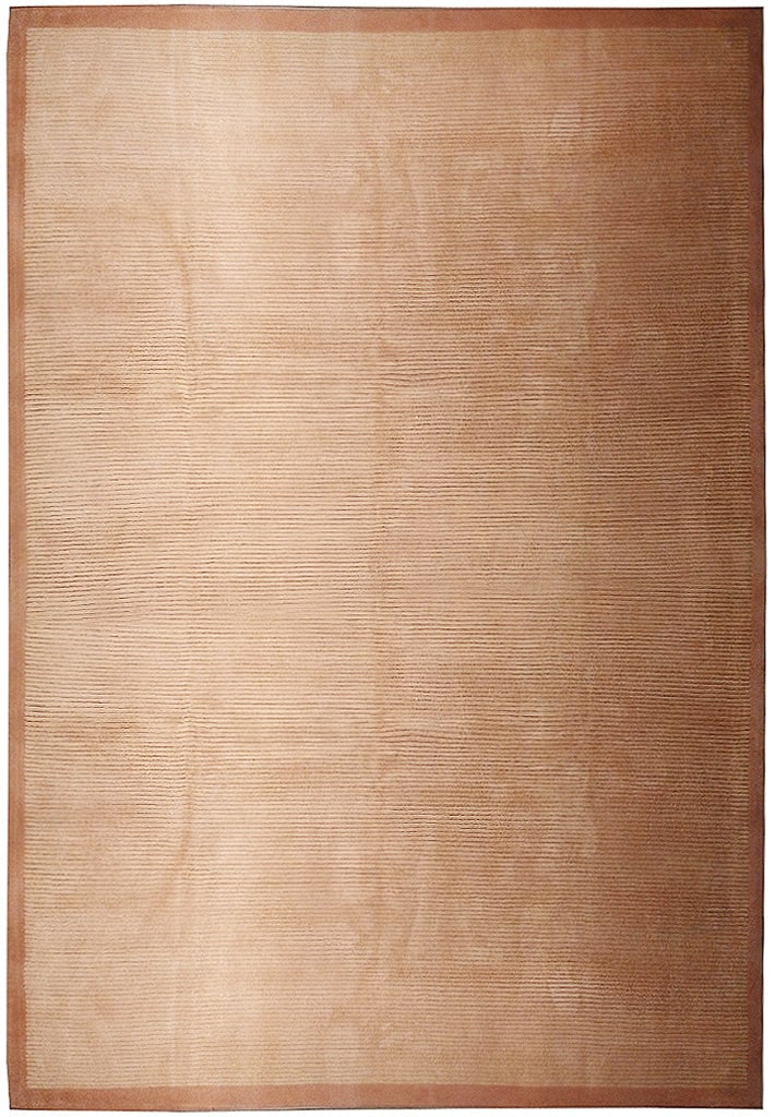 8 x 10 Handmade Beige Area Rug Modern Design from India (1 of 11)