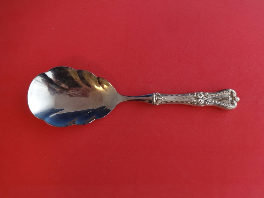Towle Old Colonial Sterling Silver Berry Spoon 9 3/4" (1 of 1)