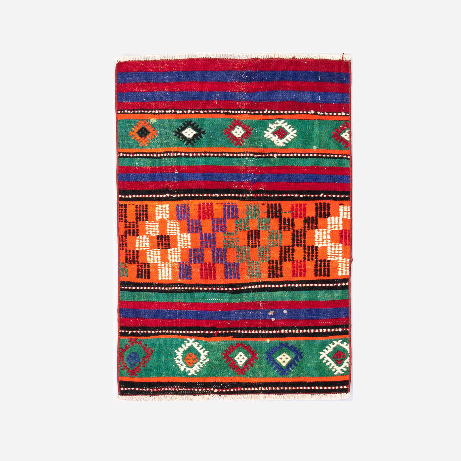 Authentic Handmade Anadol Wool Kilim 28 x 40.6 Inch (1 of 8)