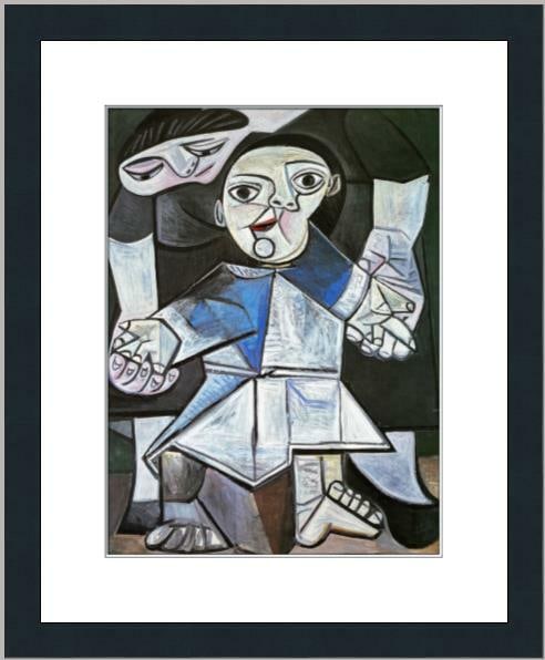 Pablo Picasso First Steps Print Custom Framed Art Reproduction (1 of 2)