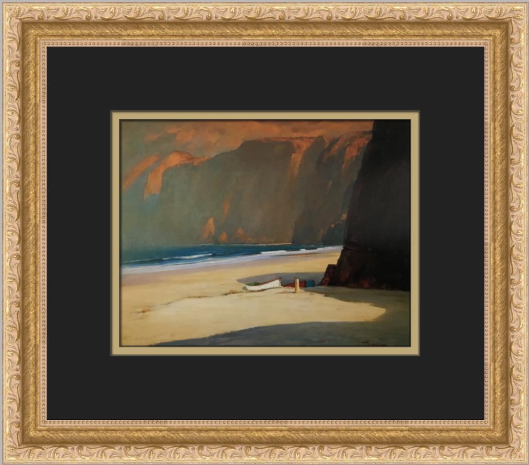 Alfred Mitchell In Morning Light Custom Framed Art Print 12 x 14 (1 of 2)