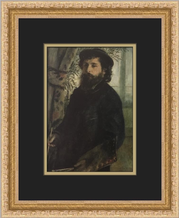 Claude Monet Self-Portrait Custom Framed Art Print 14 x 13 (1 of 2)