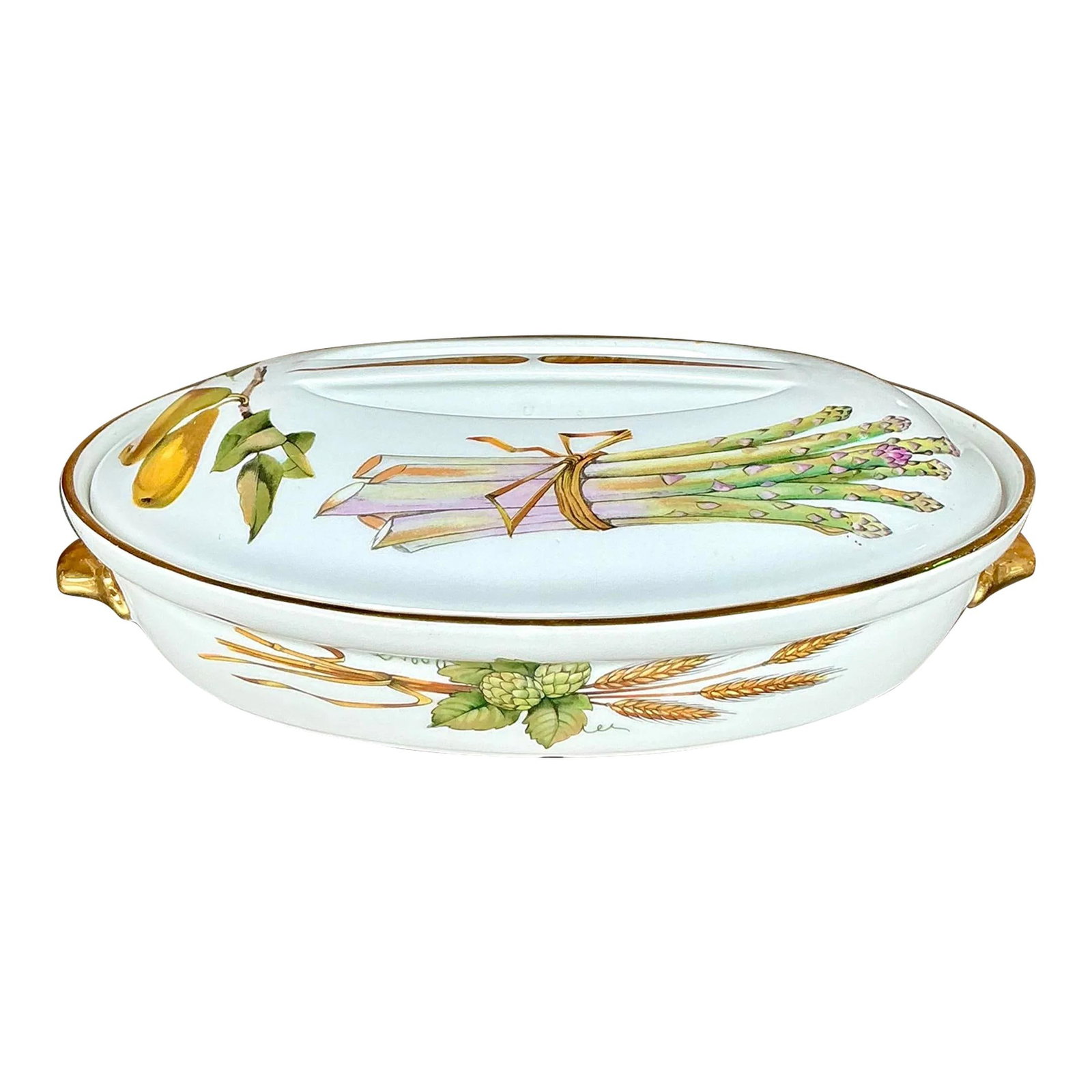 Vintage Regency Royal Worcester Porcelain Lidded Casserole (1 of 5)