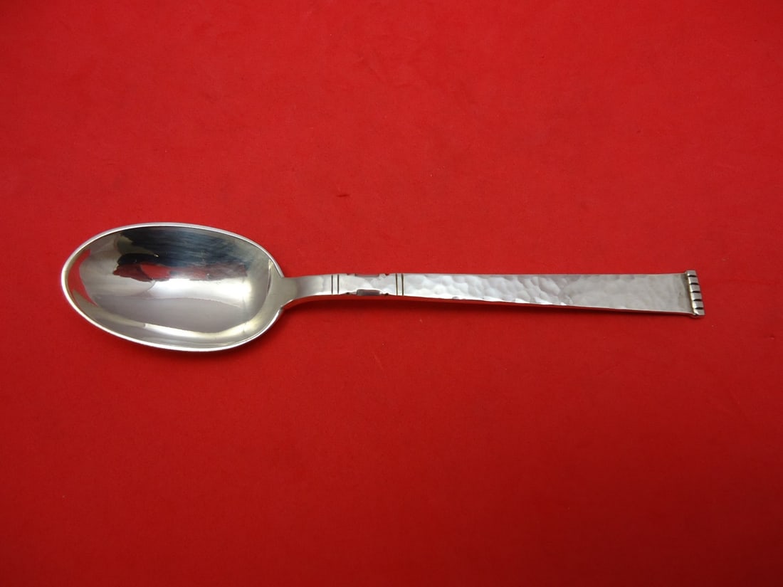 Old Newbury Crafters ONC Karen Sterling Silver Teaspoon 6 Inch (1 of 1)