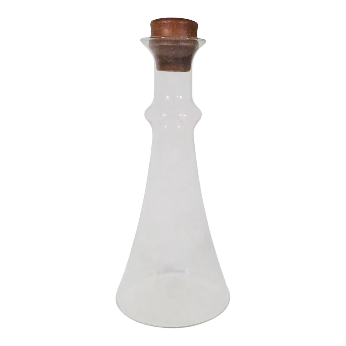 Teak and Glass Wine Decanter by Gunner Cyren Denmark Circa 1970s (1 of 6)
