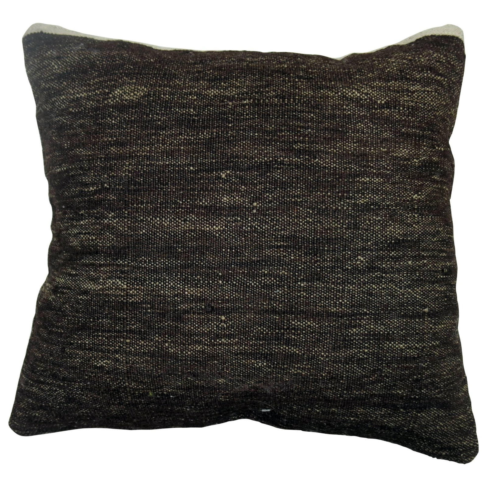 Minimalist Turkish Kilim Pillow 16 x 16 in Cotton Wool: Minimalist Turkish Kilim Pillow 16 x 16 in Cotton Wool Enhance your living space with this stylish Kilim Pillow, featuring a minimalist design that complements any decor. Measuring 16 inches by 16 inc