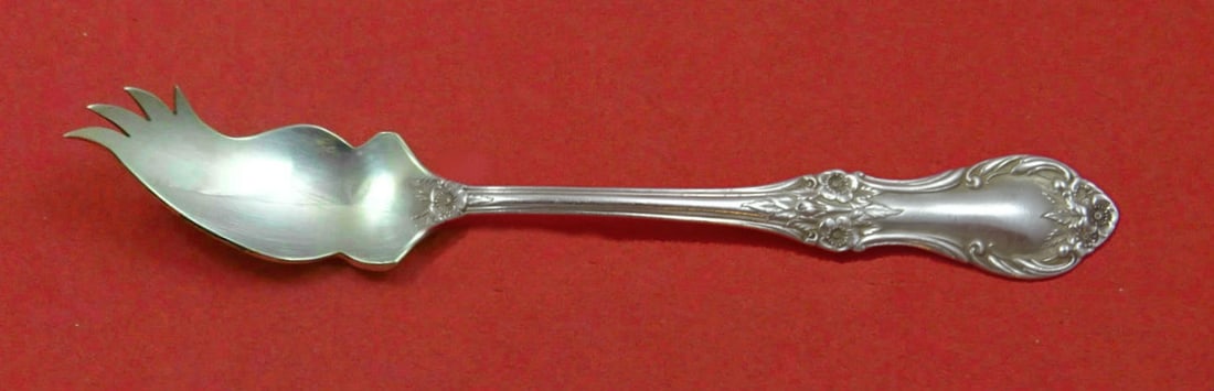 International Sterling Silver Wild Rose Custom Made Pate Knife 6" (1 of 1)