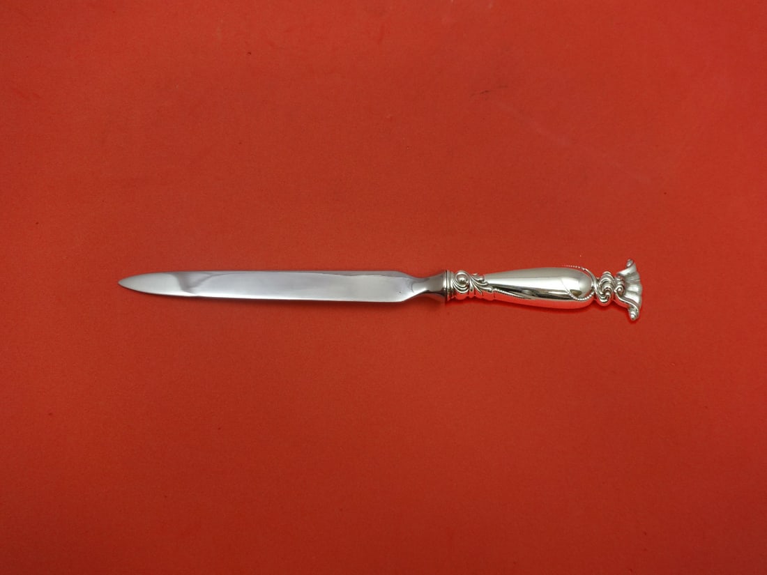 Wallace Romance of the Sea Sterling Silver Letter Opener Custom Made 8": Wallace Romance of the Sea Sterling Silver Letter Opener Custom Made 8" This exquisite letter opener features the captivating "Romance of the Sea" pattern by Wallace, crafted from sterling silver with