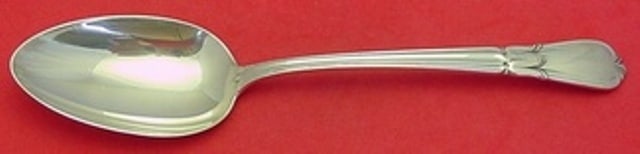 Frank Whiting Troubadour Sterling Silver Serving Spoon 8 5/8" (1 of 2)