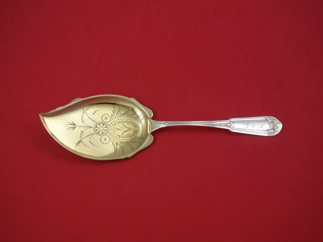 Whiting Fancy Tip Sterling Silver Ice Cream Server 8.5 Inch (1 of 2)