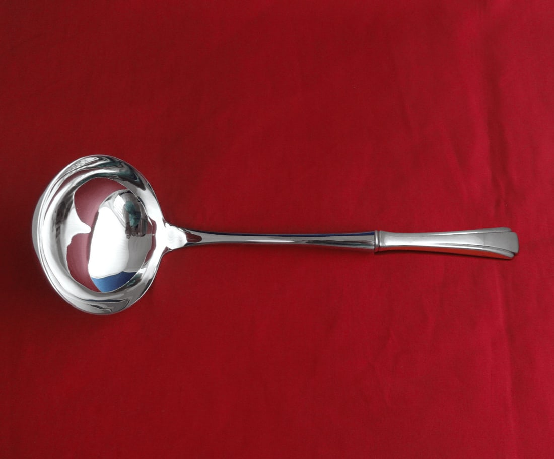 Richard Dimes Debutante Sterling Silver Soup Ladle Custom Made 10.5" (1 of 2)