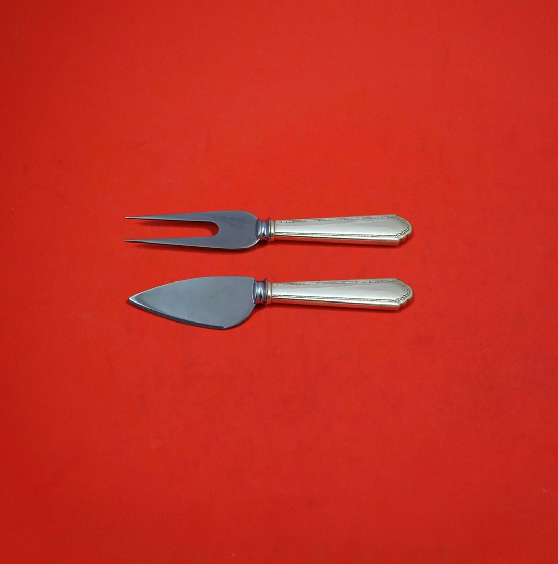 Lunt William & Mary Sterling Silver 2-Piece Cheese Serving Set (1 of 3)