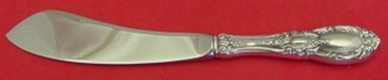 Sterling Silver Master Butter Knife King Richard Pattern by Towle 6.75 Inch: Sterling Silver Master Butter Knife King Richard Pattern by Towle 6.75 Inch This is a Towle sterling silver master butter knife in the King Richard pattern. Featuring a hollow handle, it measures 6 3/