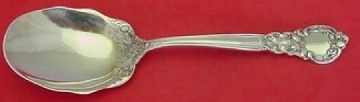 Gorham Royal Oak Sterling Silver Preserve Spoon 7 3/8 Inch (1 of 2)