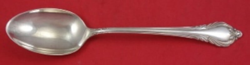International Sterling Silver Serving Spoon Grand Tradition 8 3/8 inches (1 of 2)