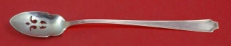 Durgin-Gorham Fairfax Sterling Silver Custom Olive Spoon 7 3/8" (1 of 2)