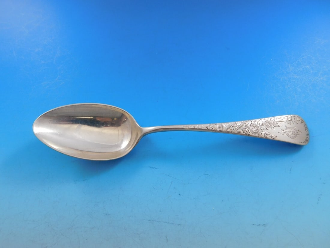 Gorham Brite Cut Sterling Silver 6.75" Vintage Place Soup Spoon (1 of 4)