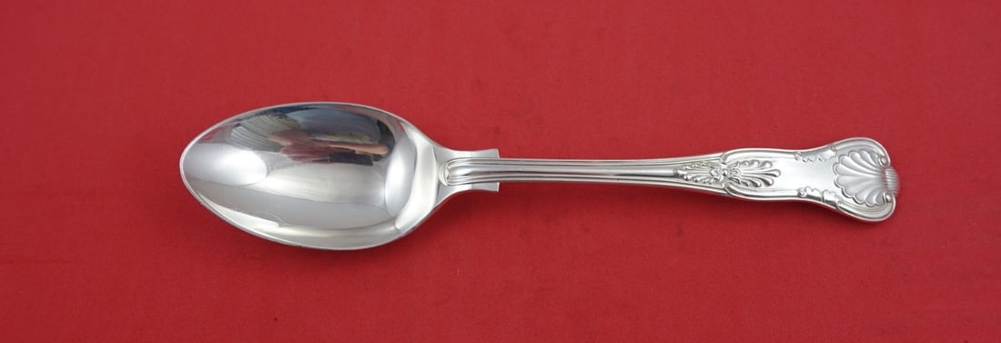 C J Vander Kings Sterling Silver Dessert Spoon 7.25 Inch (1 of 2)