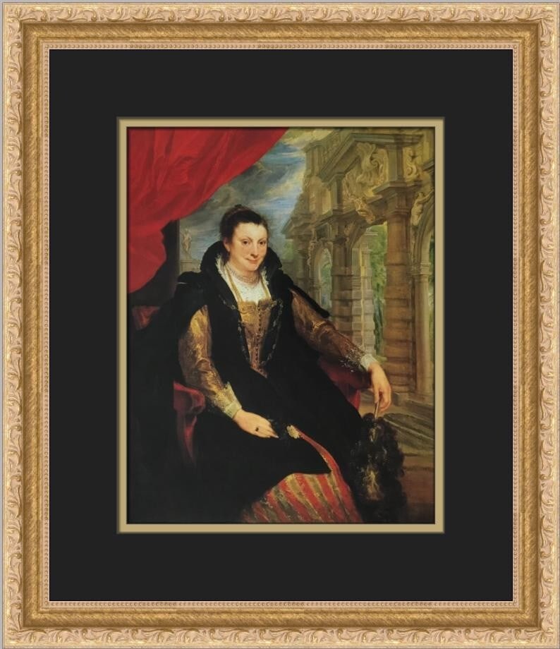 Sir Anthony Van Dyck Isabella Brant Custom Framed Art Print (1 of 2)