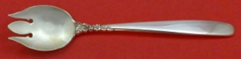 Lunt Starfire Sterling Silver Custom 6 Inch Ice Cream Fork (1 of 2)