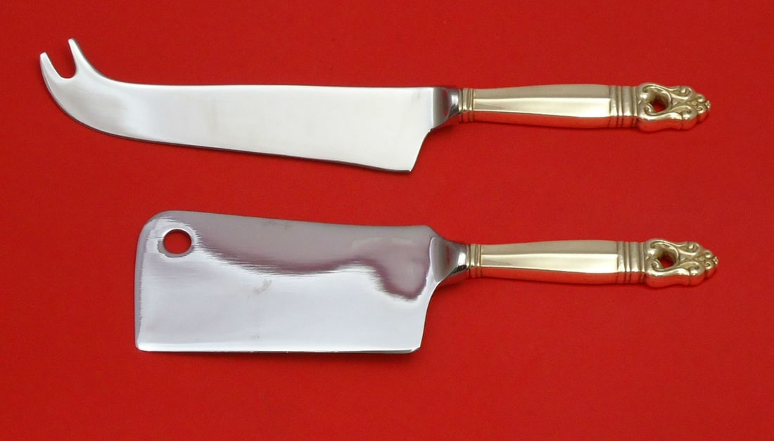International Sterling Silver Royal Danish 2pc Cheese Serving Set (1 of 1)