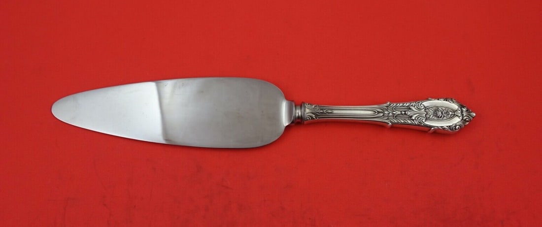 Wallace Rose Point Sterling Silver Cake Server 9 5/8 Inches (1 of 2)