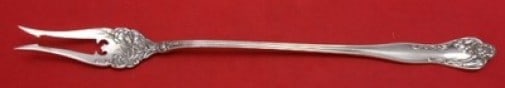 International Sterling Silver Stratford 2-Tine Pickle Fork 8.5 Inches (1 of 1)