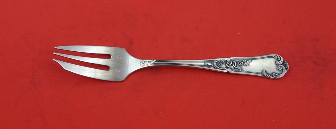 Orbrille Louis XV Silverplate 3-Tine Pastry Fork 5 7/8" (1 of 2)