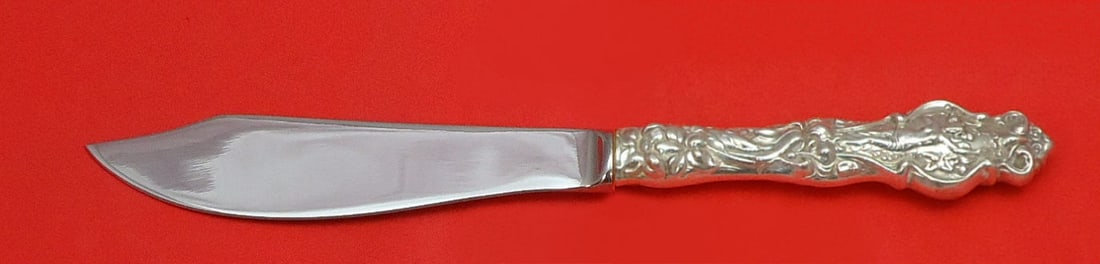 Wallace Irian Sterling Silver Fish Knife Custom 8 1/4" (1 of 1)