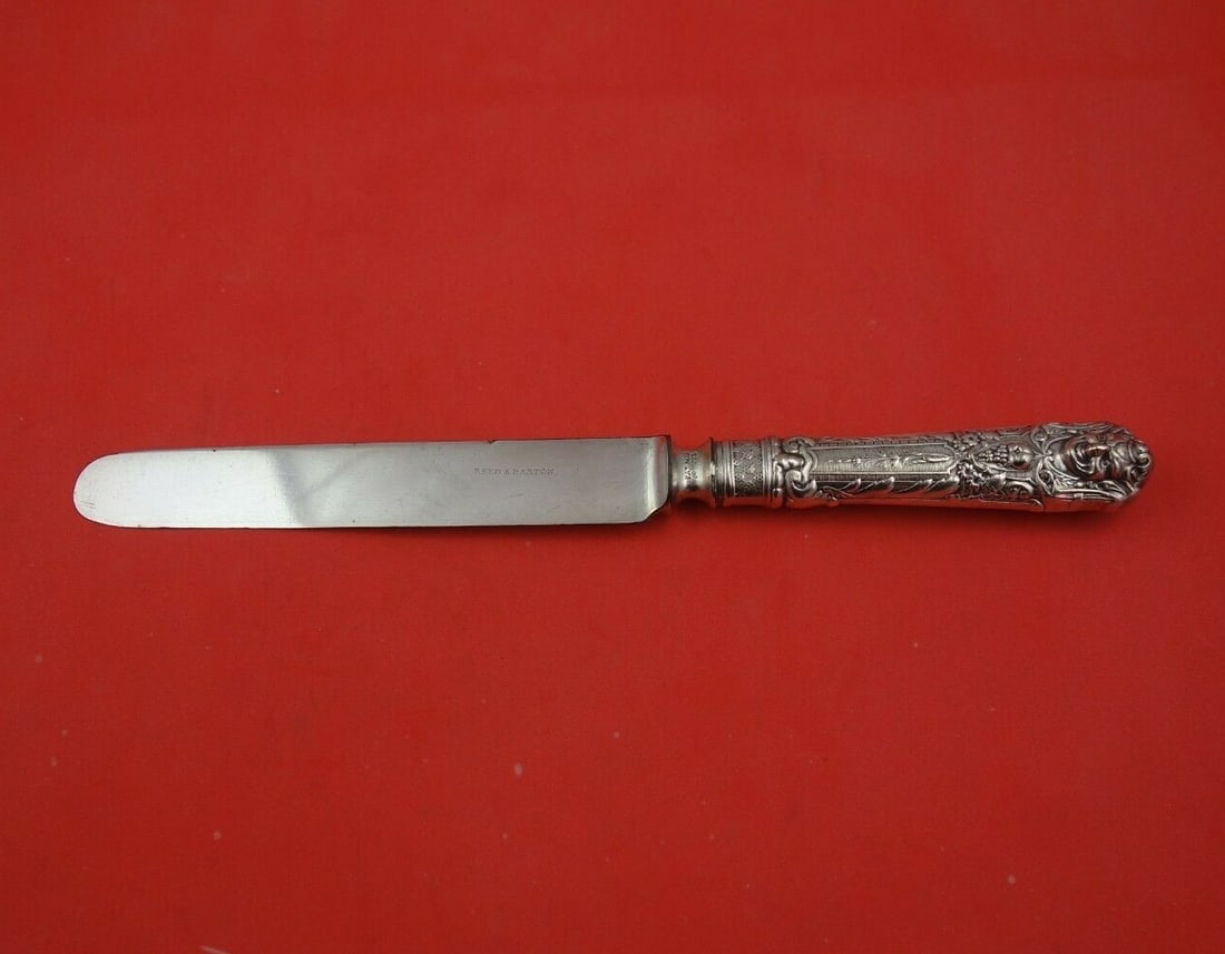 Reed and Barton Renaissance Silverplate Dinner Knife 9.5 inch Flatware (1 of 3)