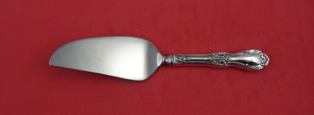 International Sterling Wild Rose Cheese Server 6 5/8 inches (1 of 2)