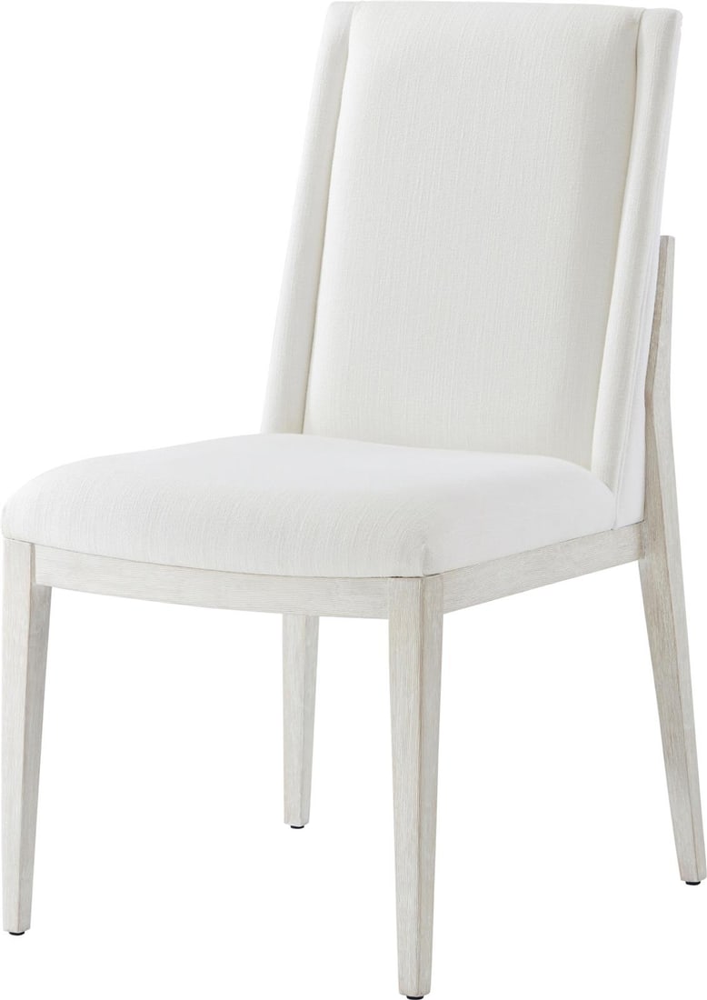 Theodore Alexander Breeze Upholstered Side Chair Sea Salt Finish (1 of 6)