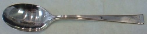Gorham Theme Sterling Silver 7 Inch Place Soup Spoon: Gorham Theme Sterling Silver 7 Inch Place Soup Spoon This exquisite 7" place soup spoon is crafted from high-quality sterling silver by Gorham, showcasing the elegant Theme pattern. It is a post-1940