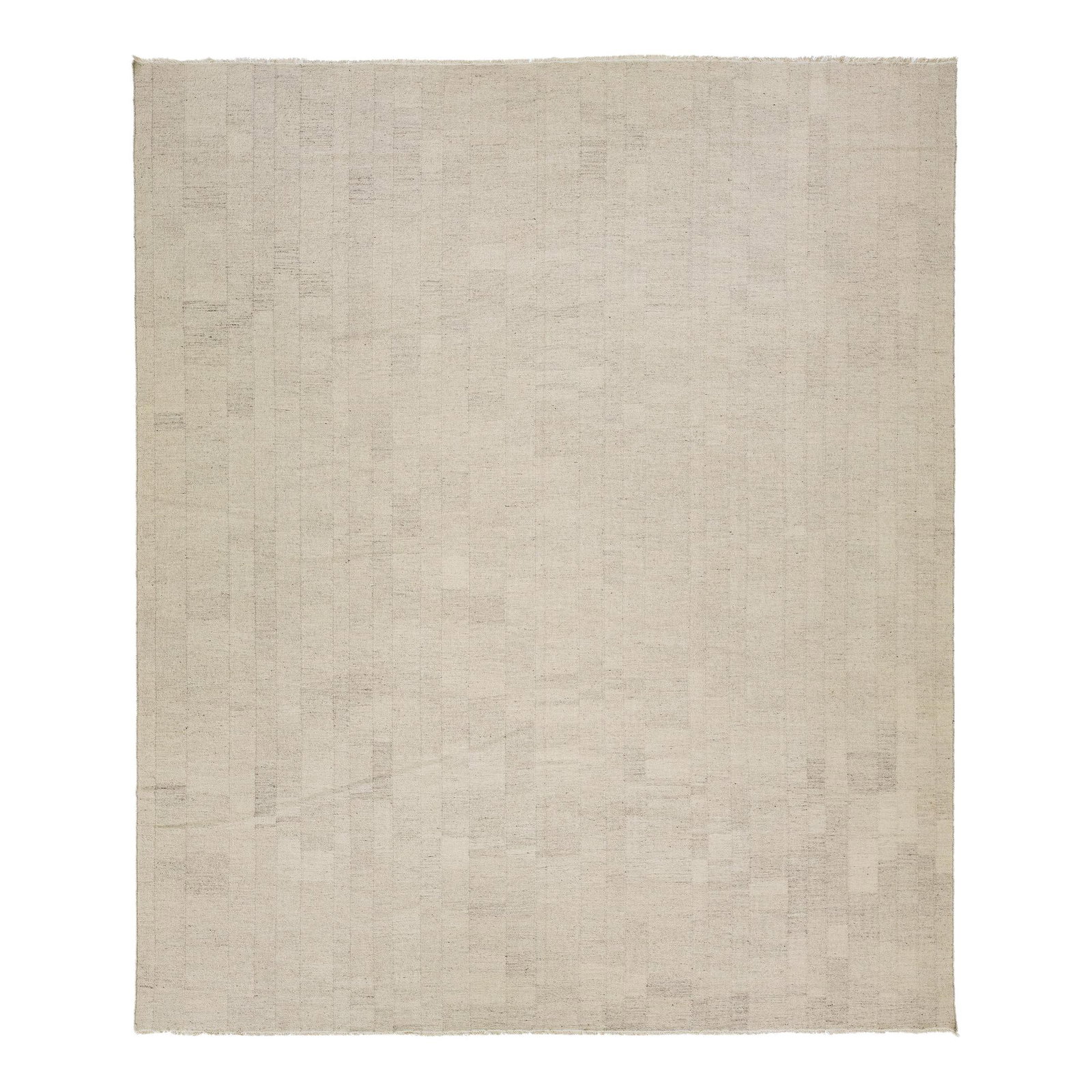 Elegant Beige Kilim Flatweave Wool Rug 12'6 x 14'10 (1 of 10)