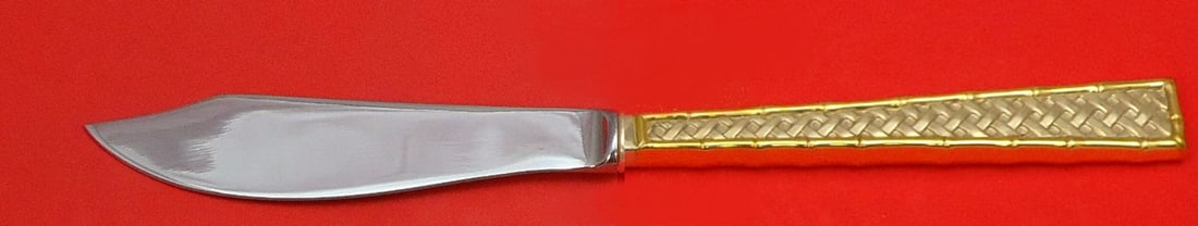 International Sterling Silver Golden Tradewinds Fish Knife 8 1/4" (1 of 1)