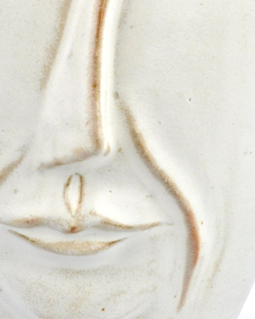 Currey Poet Vase Milky White Terracotta 11H Eclectic Design (1 of 6)