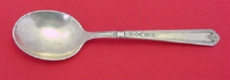 Durgin Princess Patricia Sterling Silver Bouillon Soup Spoon 5.5" (1 of 2)