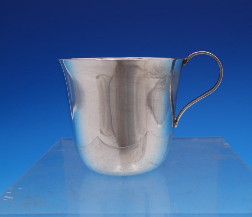 Sterling Silver Modern Youth Cup Stamped 23498 by Tiffany (1 of 4)