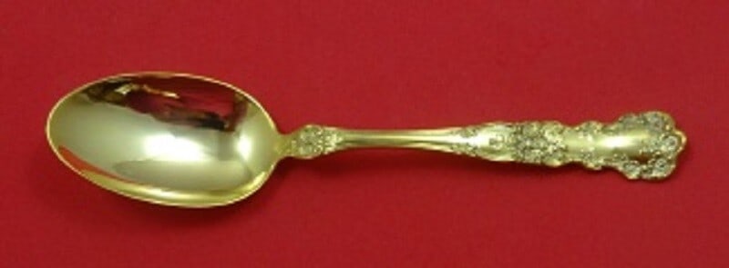 Gorham Buttercup Gold Sterling Silver Teaspoon 5 7/8 inches (1 of 1)